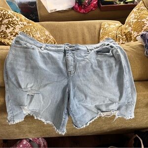 Torrid Boyfriend Bermuda Vintage Stretch